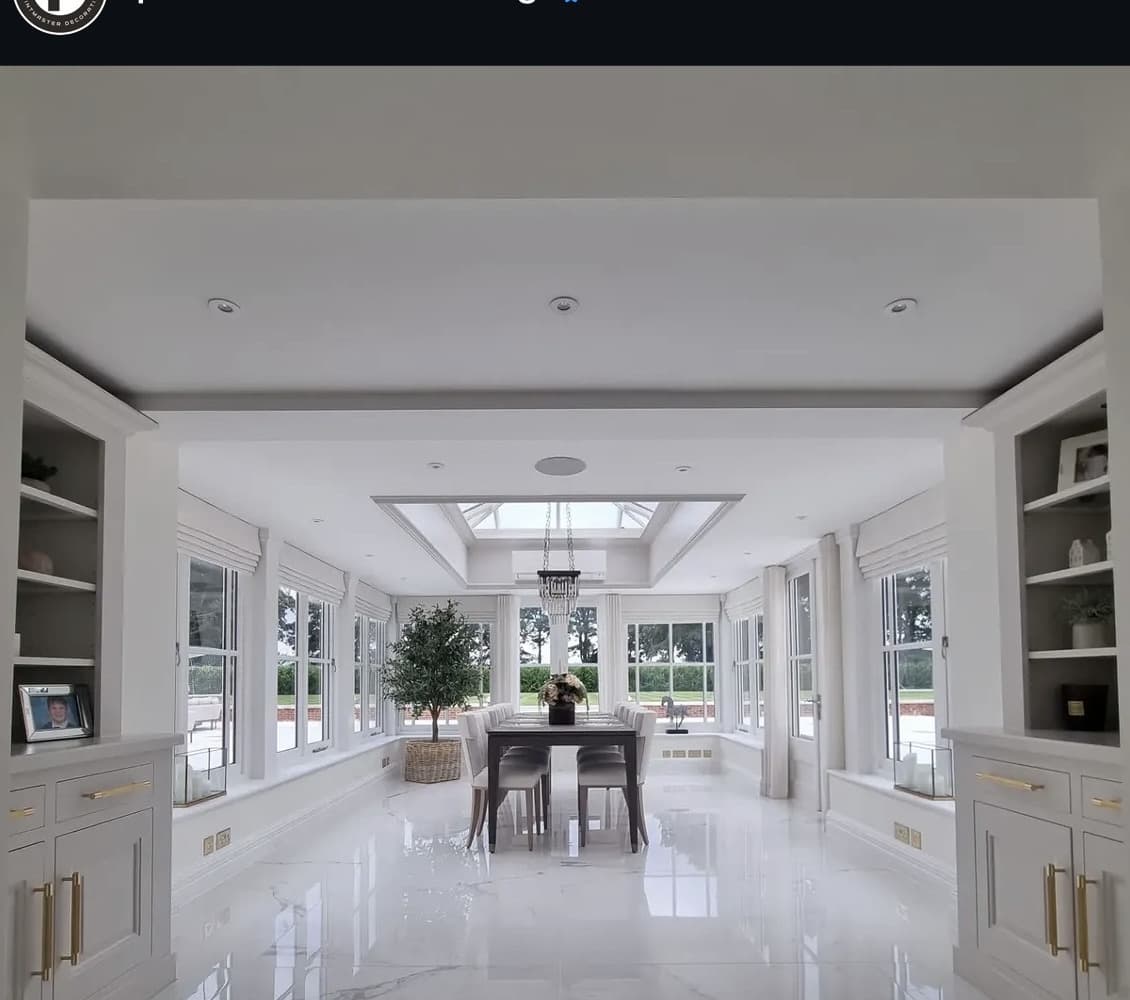 Orangery painting and decorating