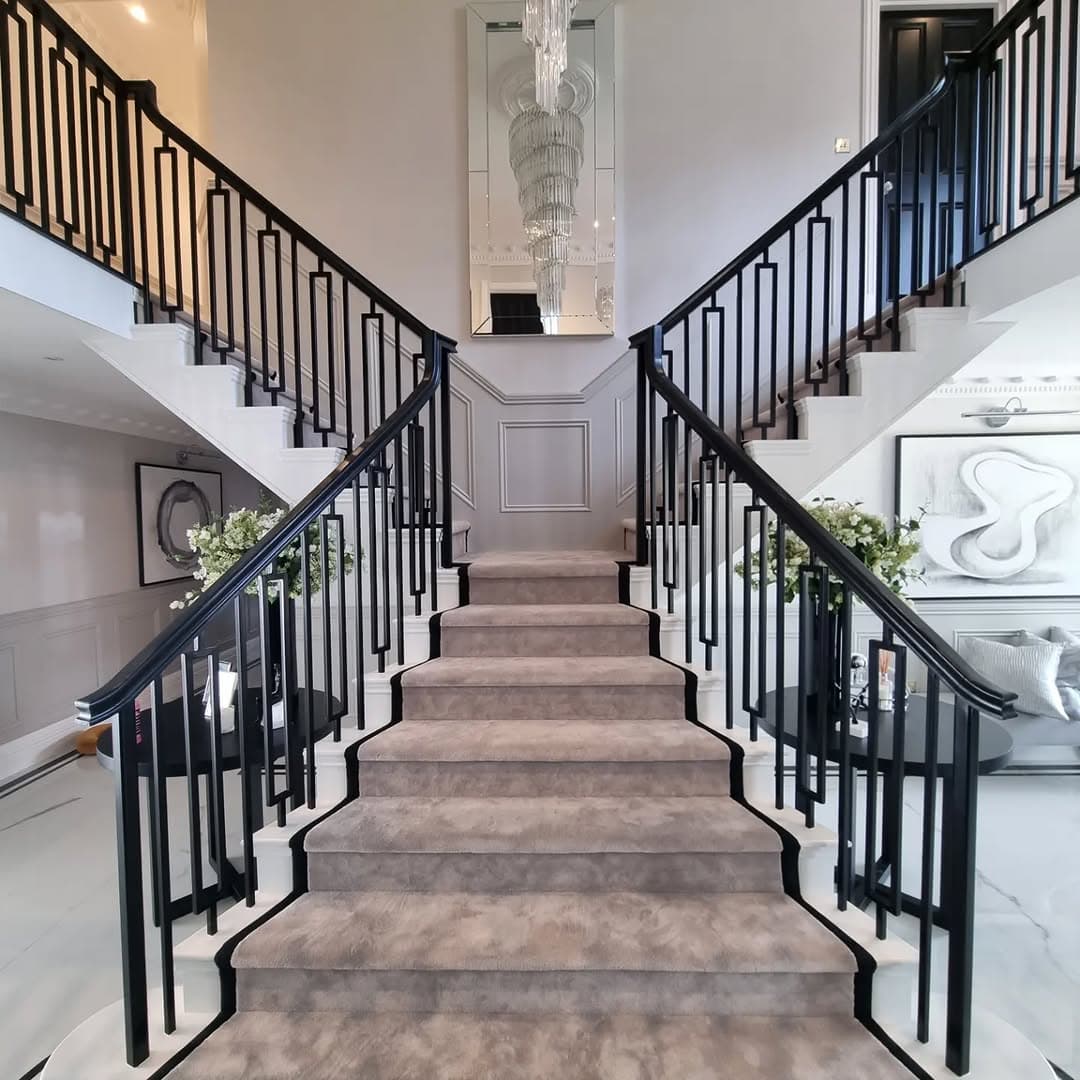 Luxury staircase painting Norwich