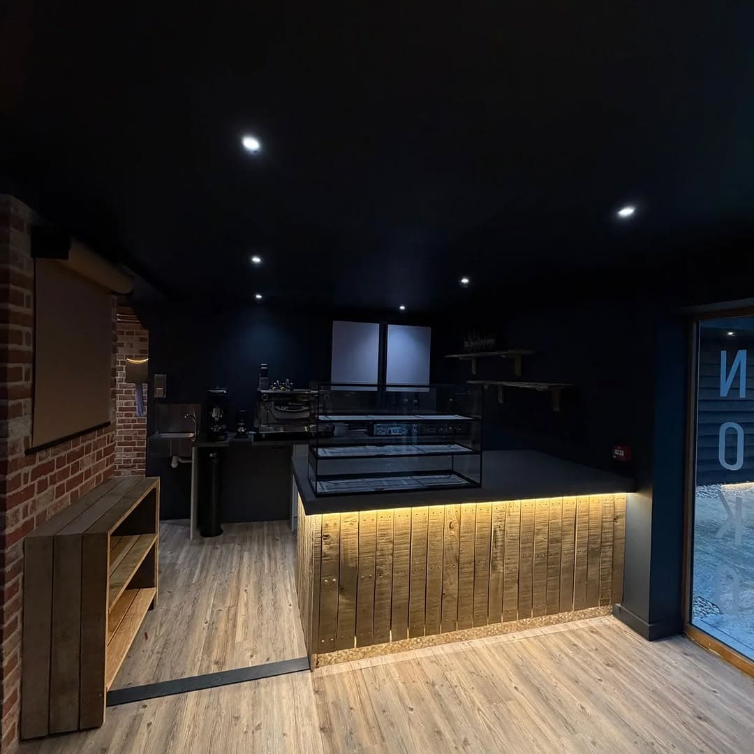 Commercial painting project